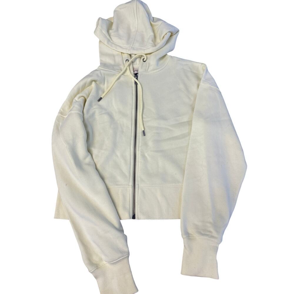 Universal Threads Crop Hoodie yellow women’s size small